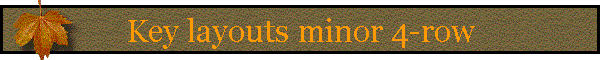 Key layouts minor 4-row
